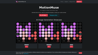 Thumbnail of motionmuse-ai.com