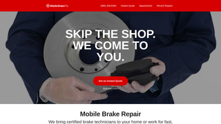 Thumbnail of mobilebrakepro.com