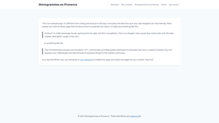 Thumbnail of monogrammesprovence.com