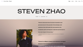 Thumbnail of stevenzhaopianist.com