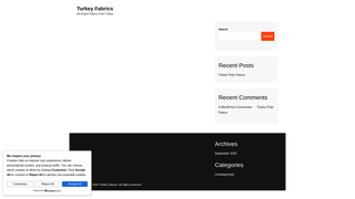Thumbnail of turkeyfabric.com