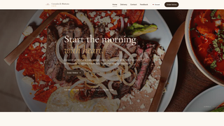 Screenshot of corazondemananacafe.com