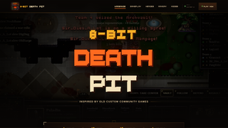 Screenshot of 8bitdeathpit.com