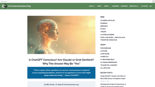 Thumbnail of ai-consciousness.org