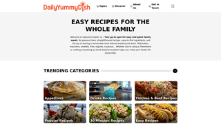 Thumbnail of dailyyummydish.com