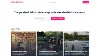 Thumbnail of canalboaters.com