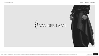 Thumbnail of van-der-laan.com