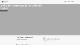 Thumbnail of oakandashstudio.com