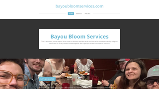 Thumbnail of bayoubloomservices.com