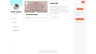 Thumbnail of chanspearman.com
