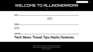 Thumbnail of allinoneradar.com