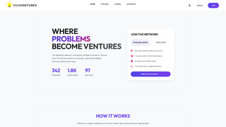 Screenshot of ideaventurex.com