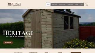 Thumbnail of heritageshedsandsummerhouses.com