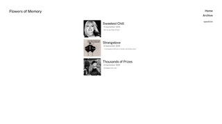 Thumbnail of flowersofmemory.com