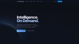 Screenshot of deltabridge.ai