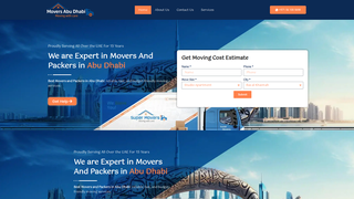 Thumbnail of bestmoversinabudhabi.com