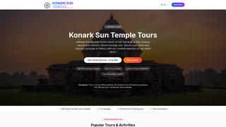 Thumbnail of konarksuntempletickets.com