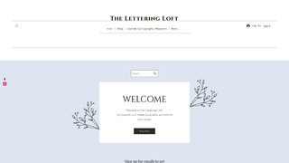 Thumbnail of theletteringloft.com