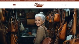 Thumbnail of clarissesleather.com