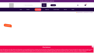 Thumbnail of padmasricrackers.com