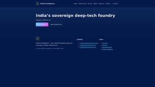 Thumbnail of pacificaintelligence.com