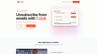 Thumbnail of spamlessapp.com