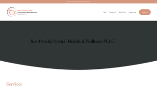 Thumbnail of justpeachypllc.com