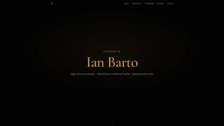 Screenshot of ianbarto.com