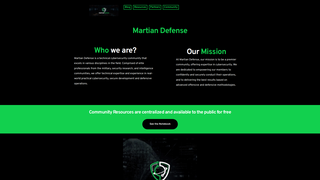 Thumbnail of martiandefense.org