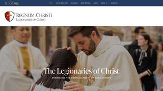 Thumbnail of legionariesofchristgiving.org
