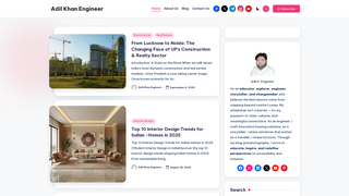 Thumbnail of adilkhanengineer.com