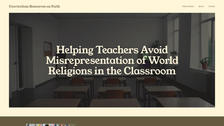 Thumbnail of curriculum-resources-on-faith.org