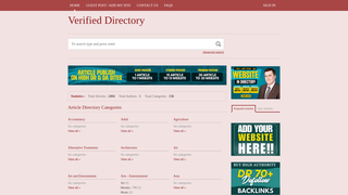 Thumbnail of verifieddirectory.com