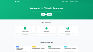 Screenshot of aatci.org