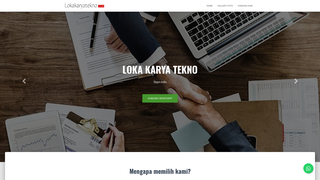 Thumbnail of lokakaryatekno.com
