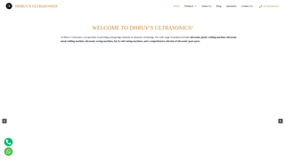 Thumbnail of ultrasonicplasticweldingmachines.com