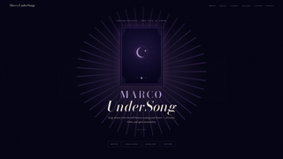 Screenshot of marcoundersong.com