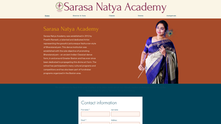 Thumbnail of sarasanatyaacademy.com
