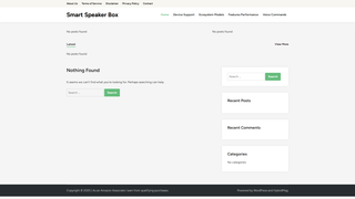 Thumbnail of smartspeakerbox.com