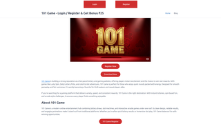 Thumbnail of 101gamex.org