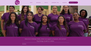 Screenshot of betapsimalta.com
