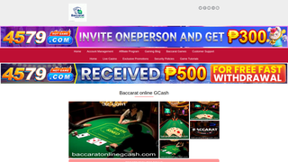 Thumbnail of baccaratonlinegcash.com