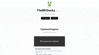 Thumbnail of themrgecko.com