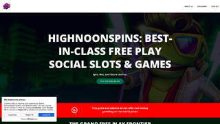 Thumbnail of highnoonspins.com