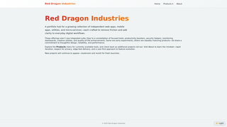 Thumbnail of reddragonindustries.com