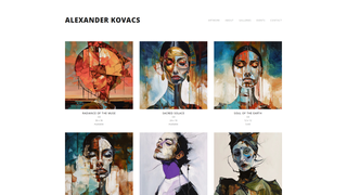 Thumbnail of alexanderkovacsart.com