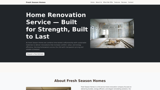 Thumbnail of freshseasonhomes.com