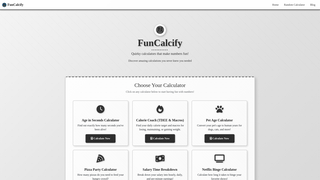 Thumbnail of funcalcify.com