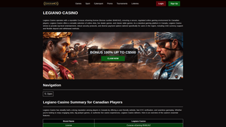 Thumbnail of legiano-canada.com