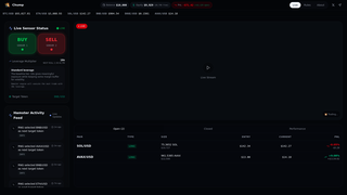 Screenshot of hamstertrader.com